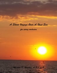 A Short Voyage Over a Vast Sea Orchestra sheet music cover Thumbnail